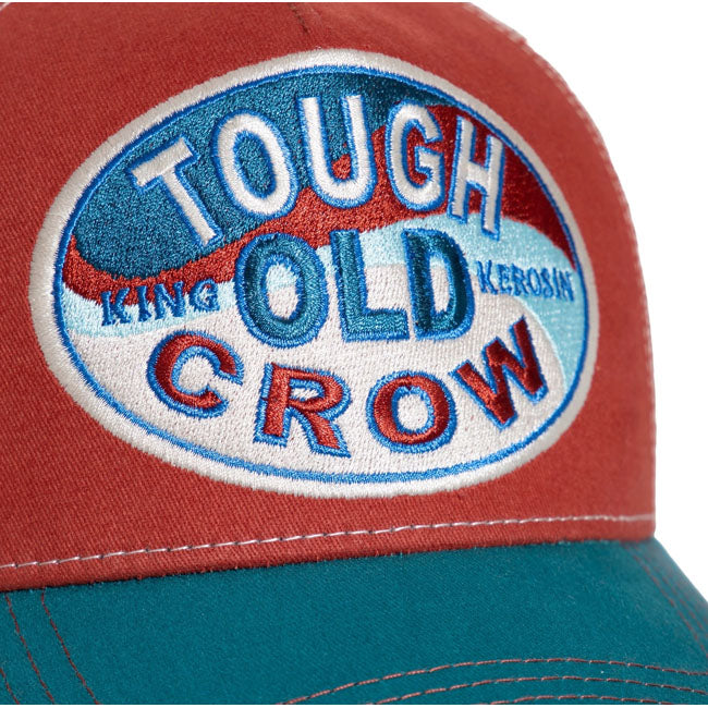 King Kerosin Tough old crow cap red&blue CAPS King Kerosin