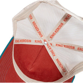 King Kerosin Tough old crow cap red&blue CAPS King Kerosin