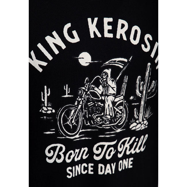 King Kerosin Born to kill t-shirt black T-SHIRTS King Kerosin