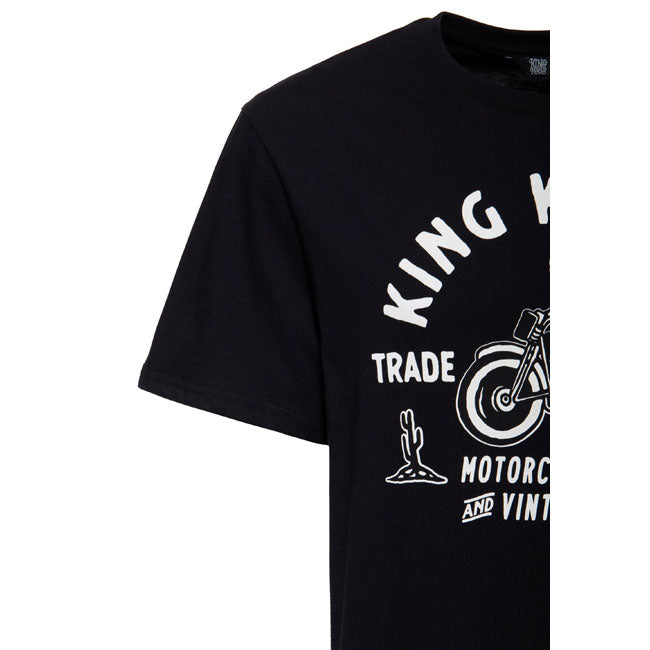 King Kerosin Motorcycle parts t-shirt black T-SHIRTS King Kerosin