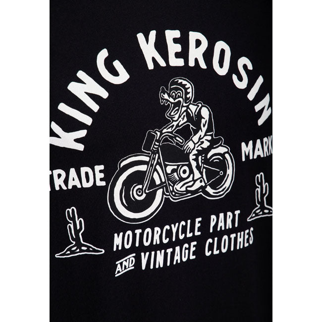 King Kerosin Motorcycle parts t-shirt black T-SHIRTS King Kerosin
