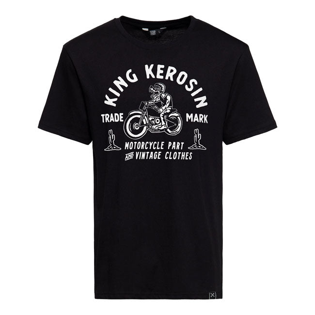 King Kerosin Motorcycle parts t-shirt black T-SHIRTS King Kerosin