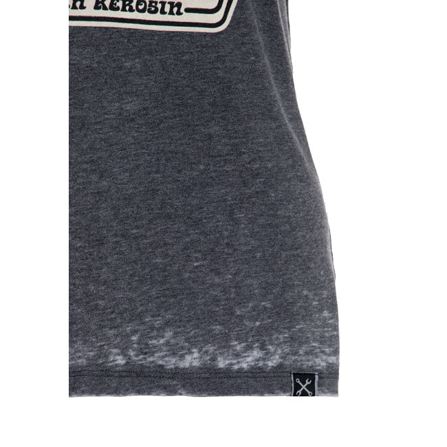 Queen Kerosin Forever 2 wheels t-shirt anthracite T-SHIRTS King Kerosin