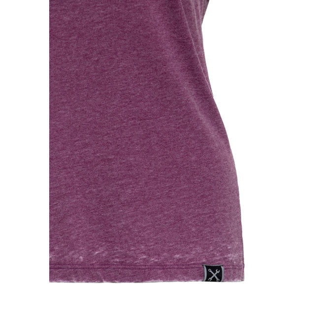 Queen Kerosin Queen of everything t-shirt plum T-SHIRTS King Kerosin