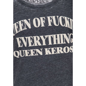 Queen Kerosin Queen of everything t-shirt anthracite T-SHIRTS King Kerosin