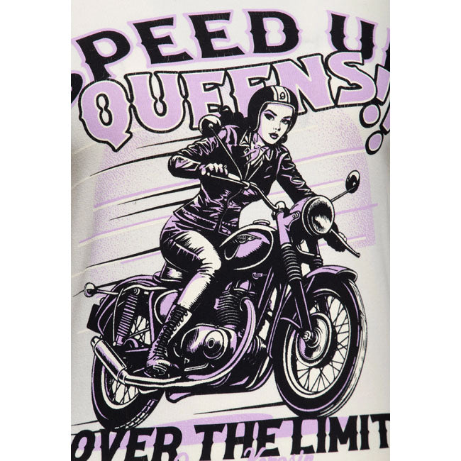 Queen Kerosin Speed up Queens t-shirt offwhite T-SHIRTS King Kerosin
