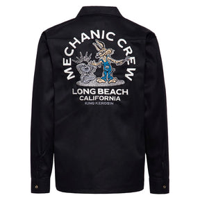 King Kerosin Mechanic Crew shirt black SHIRTS King Kerosin
