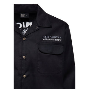 King Kerosin Mechanic Crew shirt black SHIRTS King Kerosin