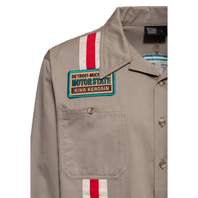 King Kerosin Motorstate shirt khaki SHIRTS King Kerosin