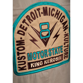 King Kerosin Motorstate shirt khaki SHIRTS King Kerosin