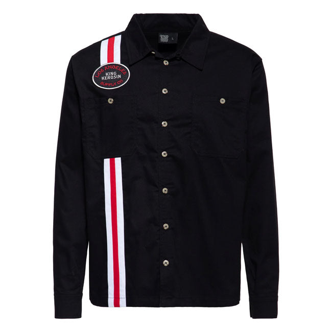 King Kerosin Los Angeles Supply Co shirt black SHIRTS King Kerosin