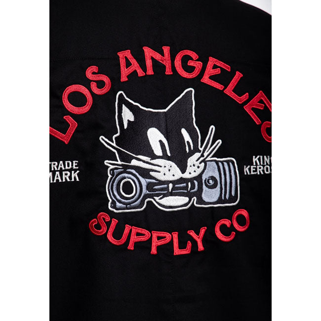 King Kerosin Los Angeles Supply Co shirt black SHIRTS King Kerosin