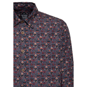 King Kerosin Kustom kulture shirt gray SHIRTS King Kerosin