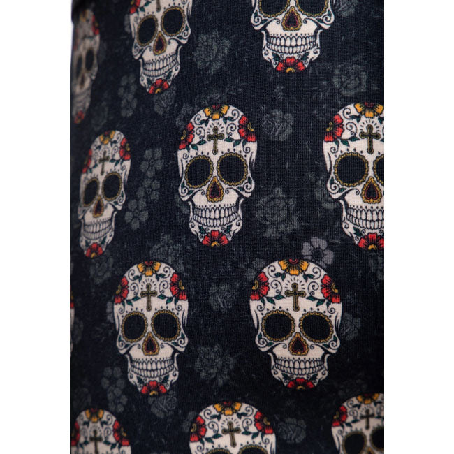 King Kerosin Sugar skull underwear black BOXER SHORTS King Kerosin