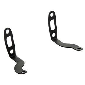 Rick''s Motorcycles, turn signal brackets Atto front. Black TURN SIGNALS MOUNTS Rick''S Motorcycles