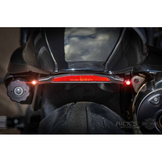 Rick''s Motorcycles, turn signal bracket kit Atto rear. Black TURN SIGNALS MOUNTS Rick''S Motorcycles