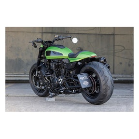 *14 DAYS EXTRA TRANSIT TIME* Rick''s Motorcycles, side mount license plate bracket. Black LICENSE PLATE BRACKETS Rick''S Motorcycles