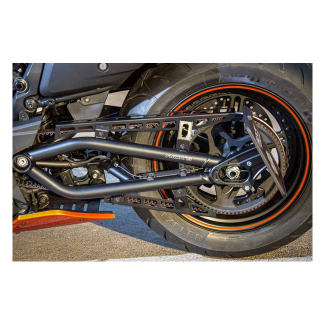 *14 DAYS EXTRA TRANSIT TIME* Rick''s Motorcycles, belt cover kit Sportster S. Matte black BELT GUARDS Rick''S Motorcycles