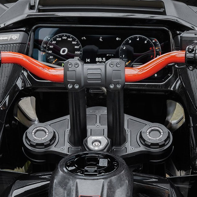 Rick''S Motorcycles, Clubstyle Touring Riser Kit 10". Black Risers Rick's Motorcycles