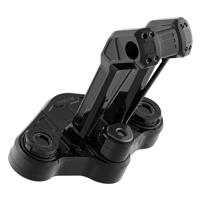 Rick''S Motorcycles, Clubstyle Touring Riser Kit 11.5". Black Risers Rick's Motorcycles