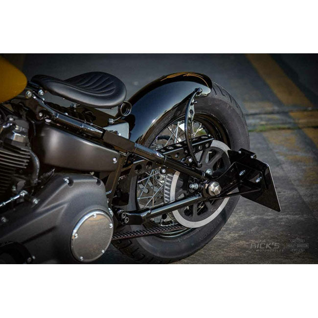Rick''S Motorcycles, Side Mount License Plate Bracket Short License Plate Holders Rick's Motorcycles