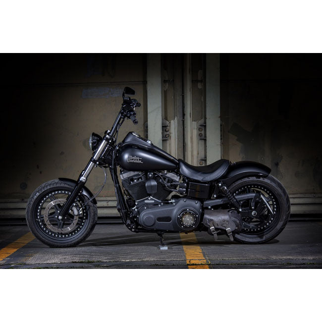 *14 DAYS EXTRA TRANSIT TIME* Rick''s Motorcycles, side mount License plate bracket short LICENSE PLATE HOLDERS Rick''S Motorcycles