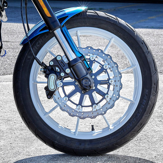 Rick''S Motorcycles, Clubstyle Brake Caliper Adapters. Black Brake Caliper Brackets Rick's Motorcycles