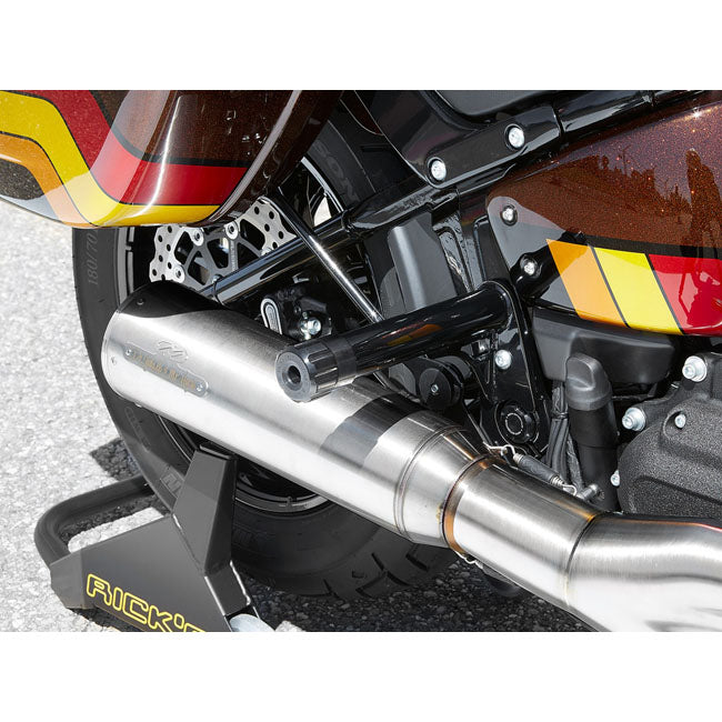 Rick''S Motorcycles, Clubstyle Crashbar Rear. Black Engine Guards Rick's Motorcycles