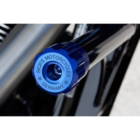 Rick''S Motorcycles, Clubstyle Crashbar End Caps. Blue Engine Guards Rick's Motorcycles