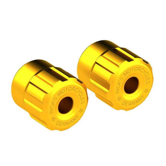 Rick''S Motorcycles, Clubstyle Crashbar End Caps. Gold Engine Guards Rick's Motorcycles