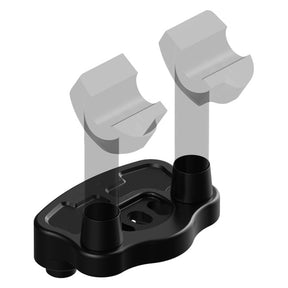 Rick''S Motorcycles, Clubstyle Riser Relocation Plate 40mm Risers Rick's Motorcycles