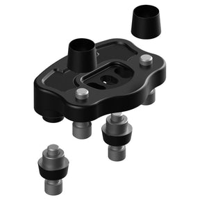 Rick''S Motorcycles, Clubstyle Riser Relocation Plate 40mm Risers Rick's Motorcycles