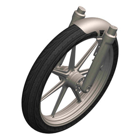 Rick''s Motorcycles, 23" front fender. Steel Rick''S Motorcycles