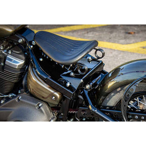 Rick''S Motorcycles, Bobber Solo Seat. Kit. Black Fender Rear Rick's Motorcycles