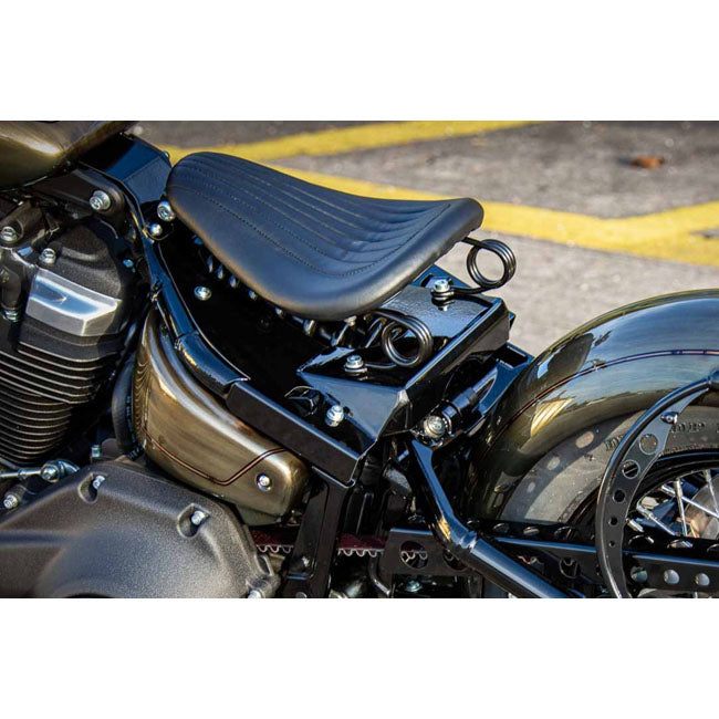 Rick''S Motorcycles, Bobber Solo Seat. Kit. Black Fender Rear Rick's Motorcycles