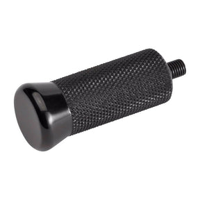 Rick''S Motorcycles, Shift Peg Knurled Style. Black Adj Passenger Peg Kits Rick's Motorcycles