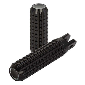 Rick''S Motorcycles, Passenger Foot Pegs Ak 4.7. Black Adj Passenger Peg Kits Rick's Motorcycles