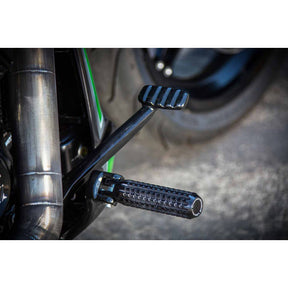 Rick''S Motorcycles, Passenger Foot Pegs Ak 4.7. Black Adj Passenger Peg Kits Rick's Motorcycles