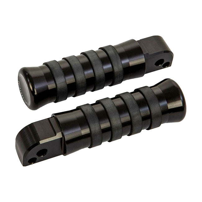 Rick''s Motorcycles, passenger pegs O-ring style. Black ADJ PASSENGER PEG KITS Rick''S Motorcycles