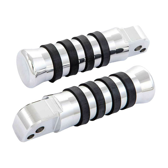 Rick''s Motorcycles, passenger pegs O-ring style. Polished ADJ PASSENGER PEG KITS Rick''S Motorcycles
