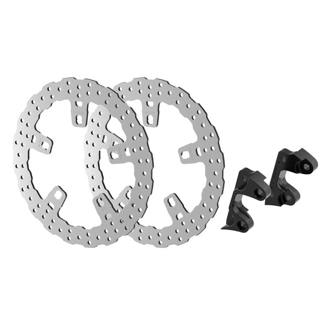 Rick''s Motorcycles, front Wave brake disc kit 13". SS BRAKE ROTORS MISC Rick''S Motorcycles