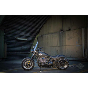Rick''s Motorcycles, side mount license plate kit. Black LICENSE PLATE HOLDERS Rick''S Motorcycles