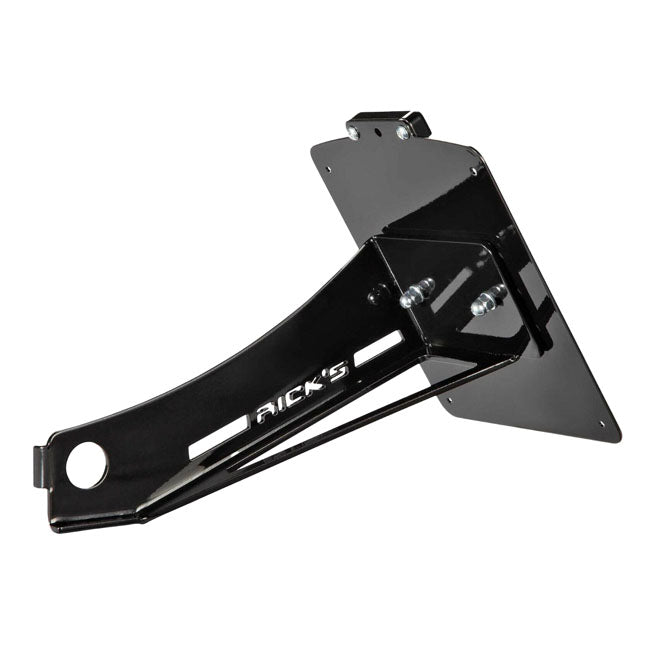 Rick''s Motorcycles, side mount license plate kit. Black LICENSE PLATE HOLDERS Rick''S Motorcycles
