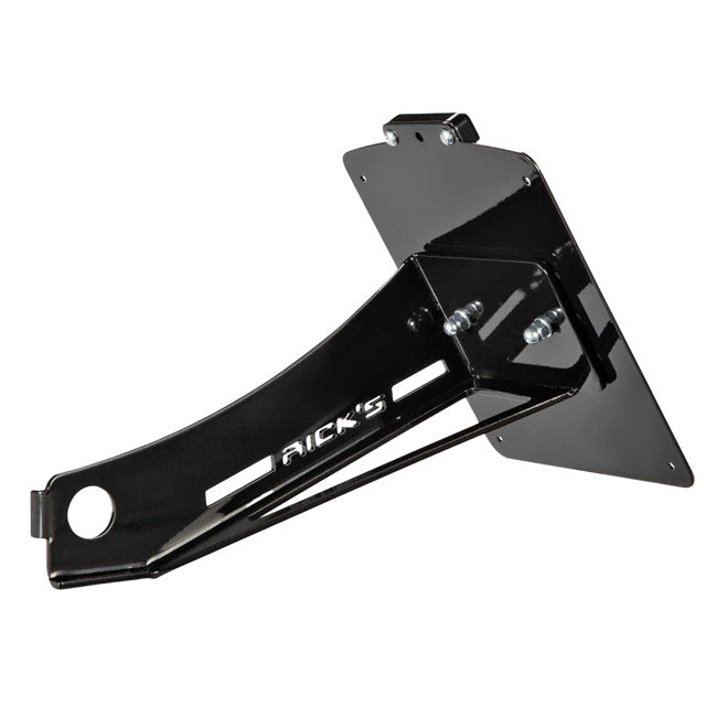 Rick''S Motorcycles, Side Mount License Plate Bracket. Black License Plate Holders Rick's Motorcycles