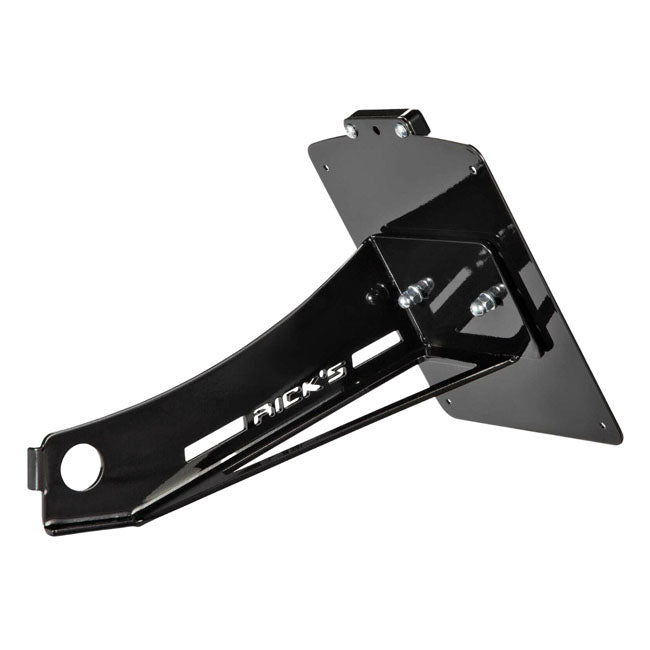 Rick''S Motorcycles, Side Mount License Plate Bracket. Black License Plate Holders Rick's Motorcycles