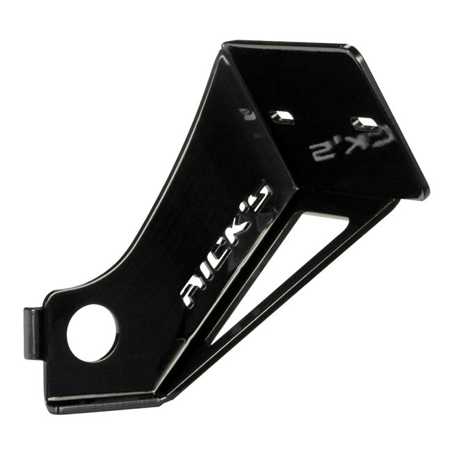 *14 DAYS EXTRA TRANSIT TIME* Rick''s Motorcycles, side mount License plate bracket. Black LICENSE PLATE HOLDERS Rick''S Motorcycles