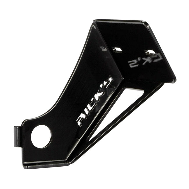 Rick''S Motorcycles, Side Mount License Plate Kit Short Black License Plate Holders Rick's Motorcycles