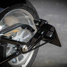Rick''S Motorcycles, Side Mount License Plate Bracket. Black License Plate Holders Rick's Motorcycles