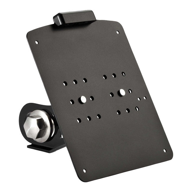 Rick''S Motorcycles, Side Mount License Plate Bracket. Black License Plate Holders Rick's Motorcycles