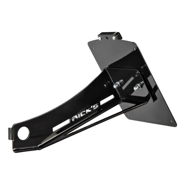 Rick''S Motorcycles, Side Mount License Plate Kit. Black License Plate Holders Rick's Motorcycles
